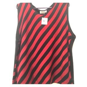 NWT John Paul Richard Red & Black Size 22W-24W ❤️